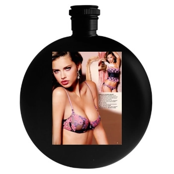 Adriana Lima Round Flask