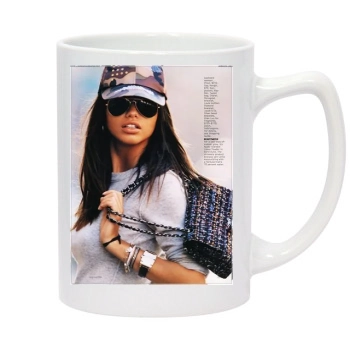 Adriana Lima 14oz White Statesman Mug