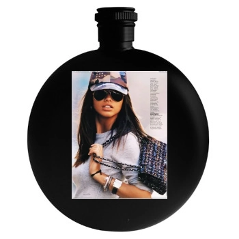 Adriana Lima Round Flask