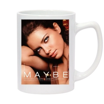 Adriana Lima 14oz White Statesman Mug