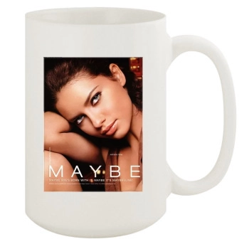 Adriana Lima 15oz White Mug