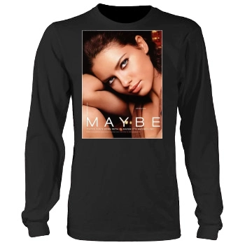 Adriana Lima Men's Heavy Long Sleeve TShirt