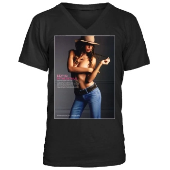 Adriana Lima Men's V-Neck T-Shirt