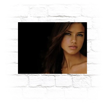 Adriana Lima Metal Wall Art