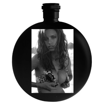 Adriana Lima Round Flask