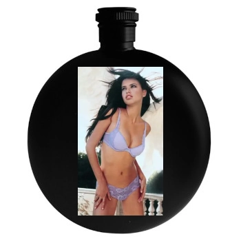 Adriana Lima Round Flask