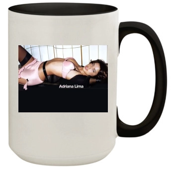 Adriana Lima 15oz Colored Inner & Handle Mug