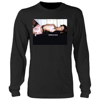 Adriana Lima Men's Heavy Long Sleeve TShirt