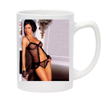 Adriana Lima 14oz White Statesman Mug