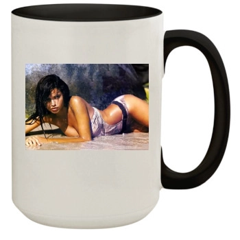 Adriana Lima 15oz Colored Inner & Handle Mug