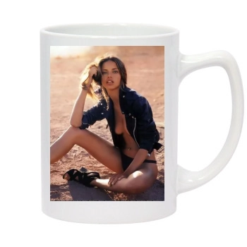 Adriana Lima 14oz White Statesman Mug