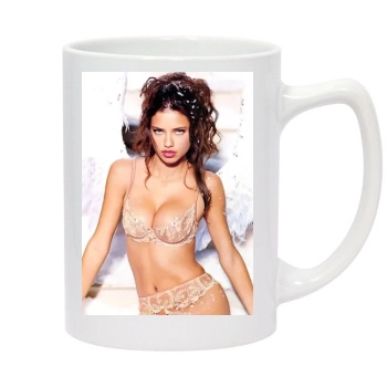 Adriana Lima 14oz White Statesman Mug