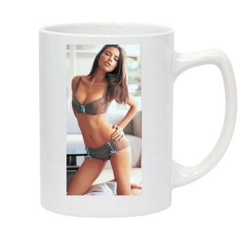 Adriana Lima 14oz White Statesman Mug