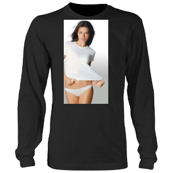 Adriana Lima Men's Heavy Long Sleeve TShirt