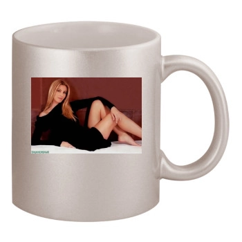 Adriana Volpe 11oz Metallic Silver Mug