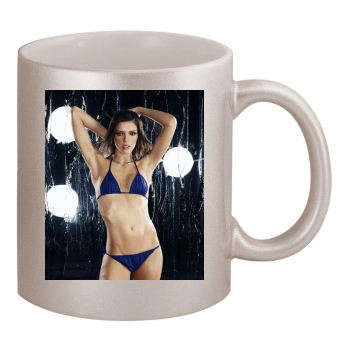 Adrianne Curry 11oz Metallic Silver Mug