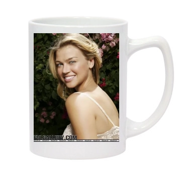 Adrianne Palicki 14oz White Statesman Mug