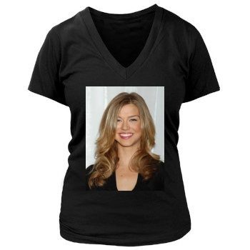 Adrianne Palicki Women's Deep V-Neck TShirt