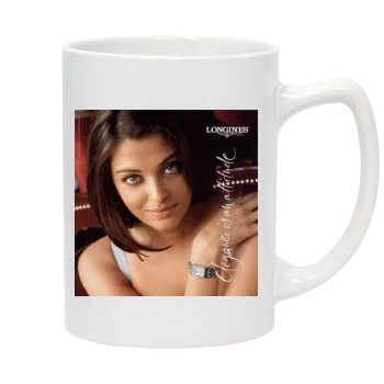 Aishwarya Rai 14oz White Statesman Mug