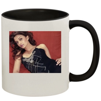 Aishwarya Rai 11oz Colored Inner & Handle Mug