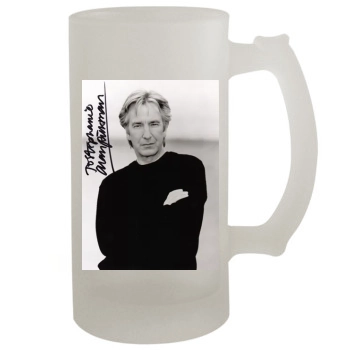 Alan Rickman 16oz Frosted Beer Stein