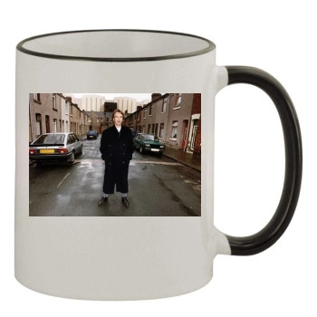 Alan Rickman 11oz Colored Rim & Handle Mug