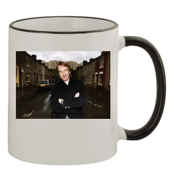 Alan Rickman 11oz Colored Rim & Handle Mug