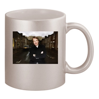 Alan Rickman 11oz Metallic Silver Mug