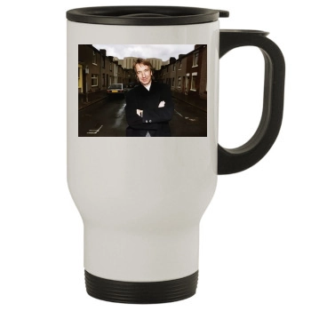 Alan Rickman Stainless Steel Travel Mug