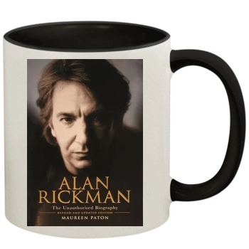 Alan Rickman 11oz Colored Inner & Handle Mug