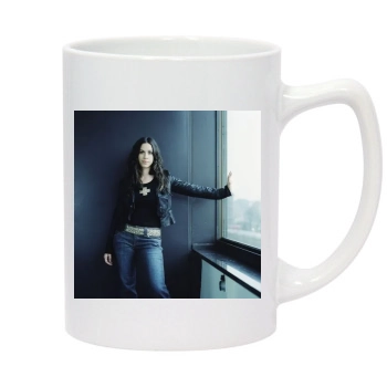 Alanis Morissette 14oz White Statesman Mug