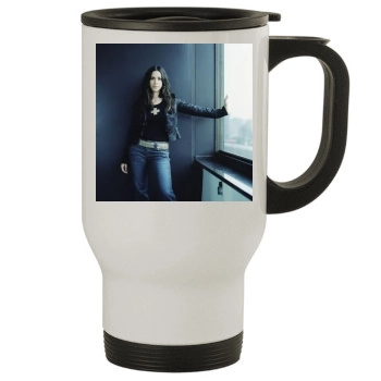 Alanis Morissette Stainless Steel Travel Mug