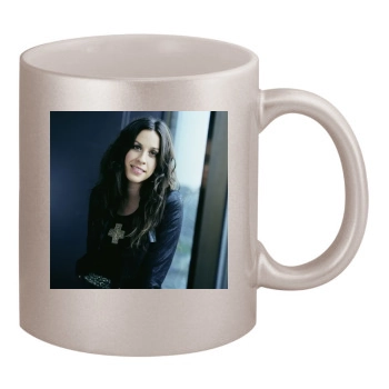 Alanis Morissette 11oz Metallic Silver Mug