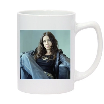 Alanis Morissette 14oz White Statesman Mug