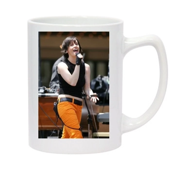 Alanis Morissette 14oz White Statesman Mug