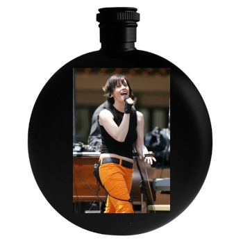 Alanis Morissette Round Flask