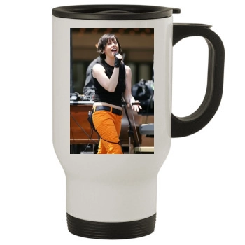 Alanis Morissette Stainless Steel Travel Mug