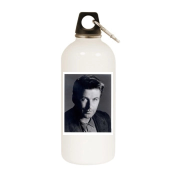 Alec Baldwin White Water Bottle With Carabiner