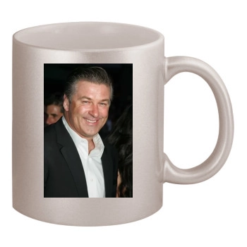 Alec Baldwin 11oz Metallic Silver Mug