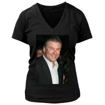 Alec Baldwin Women's Deep V-Neck TShirt