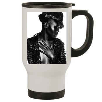 Alek Wek Stainless Steel Travel Mug