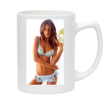 Alessandra Ambrosio 14oz White Statesman Mug