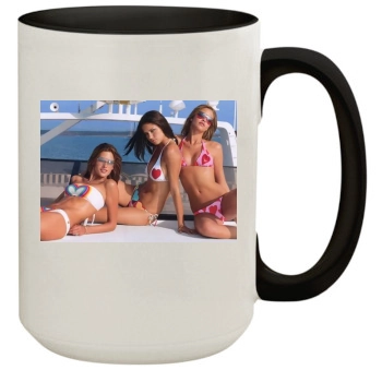 Alessandra Ambrosio 15oz Colored Inner & Handle Mug