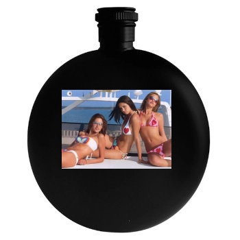 Alessandra Ambrosio Round Flask