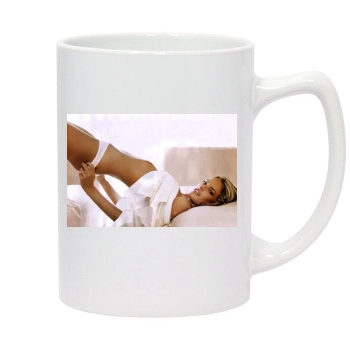 Alessandra Ambrosio 14oz White Statesman Mug