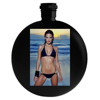 Alessandra Ambrosio Round Flask