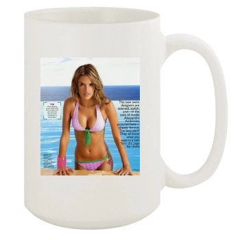 Alessandra Ambrosio 15oz White Mug