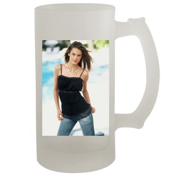 Alessandra Ambrosio 16oz Frosted Beer Stein