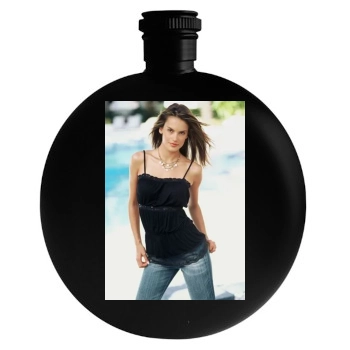 Alessandra Ambrosio Round Flask