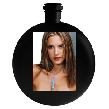 Alessandra Ambrosio Round Flask